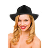 Unisex Swifty Fedora Hat Black 1920s Gangster Hat Deluxe, Eras Tour Hat