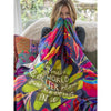 Natural Life Cozy Throw Blanket - You Make The World A Better Place