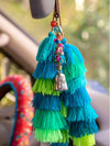 Natural Life Blessing Bell Car Charm - Angel