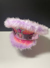 Designed By Sarah - Adult Pink Fluffy Captains Hat