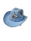 Designed By Sarah - Adult Baby Blue Cowgirl Hat