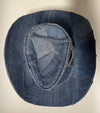 Designed By Sarah - Adult Recycled Denim Texan Cowgirl Hat (v4)