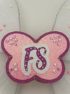 Designed By Sarah - Bespoke Personalised Hand Decorated White Fairy Wings