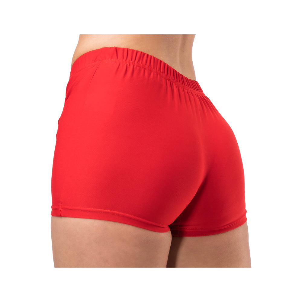 80's Baywatch Style Red Hot Pants