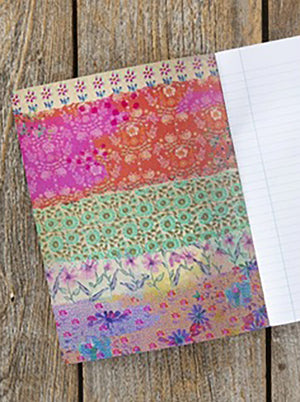 Natural Life Composition Notebook - Patchwork