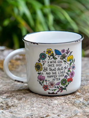 Natural Life Camp Coffee Mug - Wise Girl