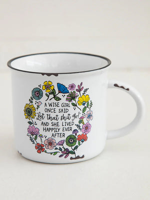 Natural Life Camp Coffee Mug - Wise Girl