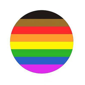 LGBTQIA+ Pride Flag Festival Button Pin Badges