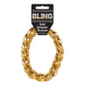 Bling Box Bundle 1 - Gangster Rapper Fake Gold Chain Set With Jewel Ring - 10% OFF