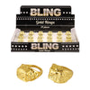 Bling Box Bundle 1 - Gangster Rapper Fake Gold Chain Set With Jewel Ring - 10% OFF