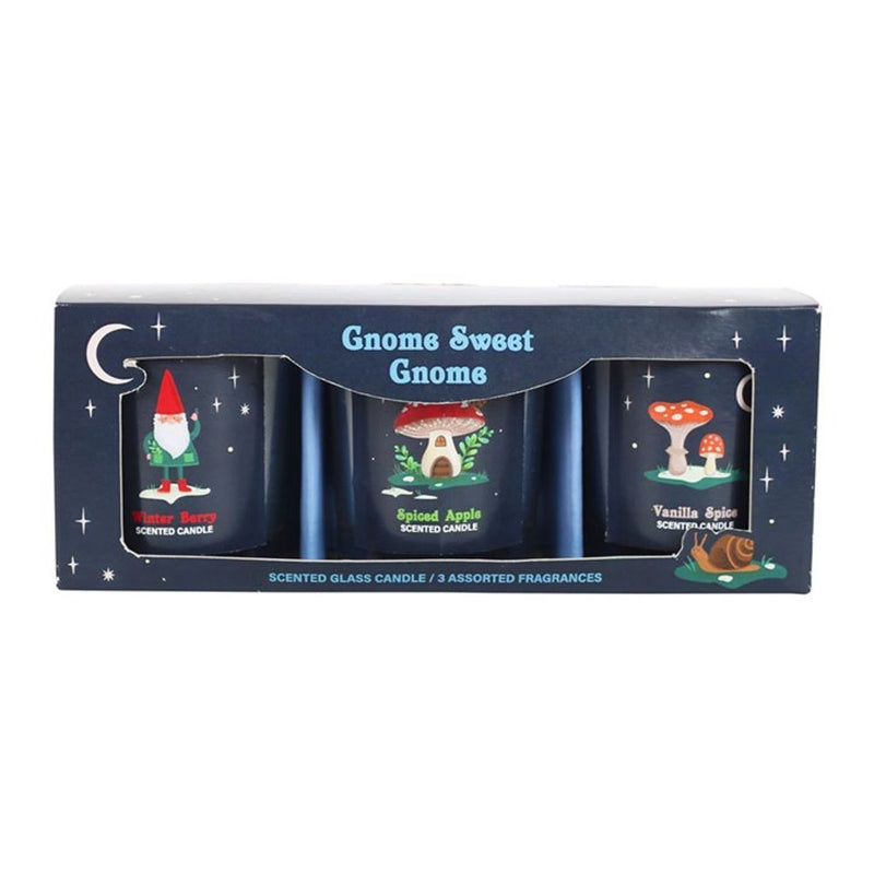 Gnome Sweet Gnome Candle Trio