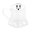 Ghost Shaped Glass Mug