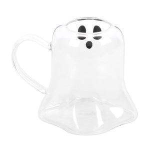 Ghost Shaped Glass Mug