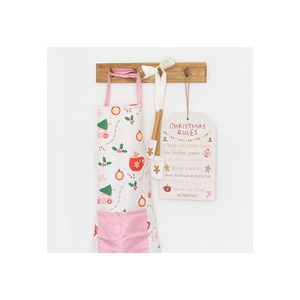 Sugarplum Fun Christmas Print Apron