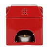 Red Ceramic House Oil Burner