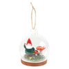 Gnome Glass Dome Hanging Decoration