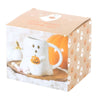 Ghost Shaped Mug with Pumpkin