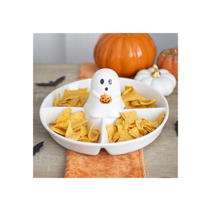 Ghost Chip & Dip Snack Dish