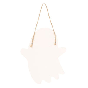 20cm Ghost Shaped Hanging Sign