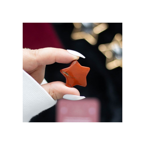 Red Jasper Crystal Star in a Bag