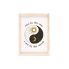 Yin Yang Framed Wall Art Print