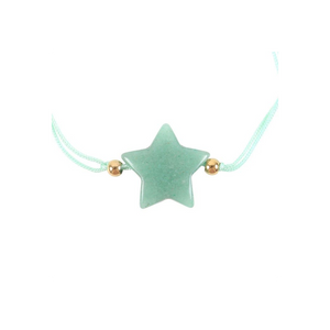 Shine Bright Aventurine Crystal Star Bracelet