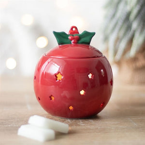 Red Bauble Oil Burner