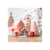 Pink Gingerbread House Incense Cone Burner