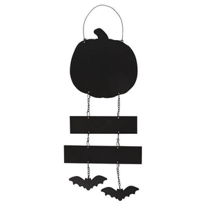 Happy Halloween Pumpkin Chain Sign