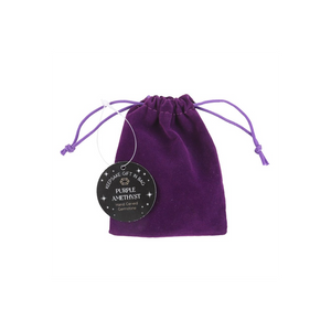 Amethyst Crystal Christmas Tree in a Bag