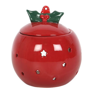 Red Bauble Oil Burner