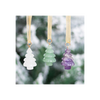 Set of 3 Crystal Christmas Tree Decorations