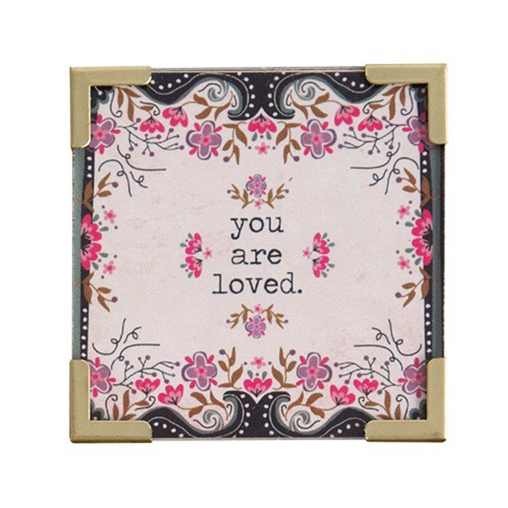 Natural Life Corner Magnet You Are Loved