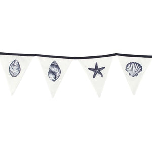 Single Seashell Fabric Bunting